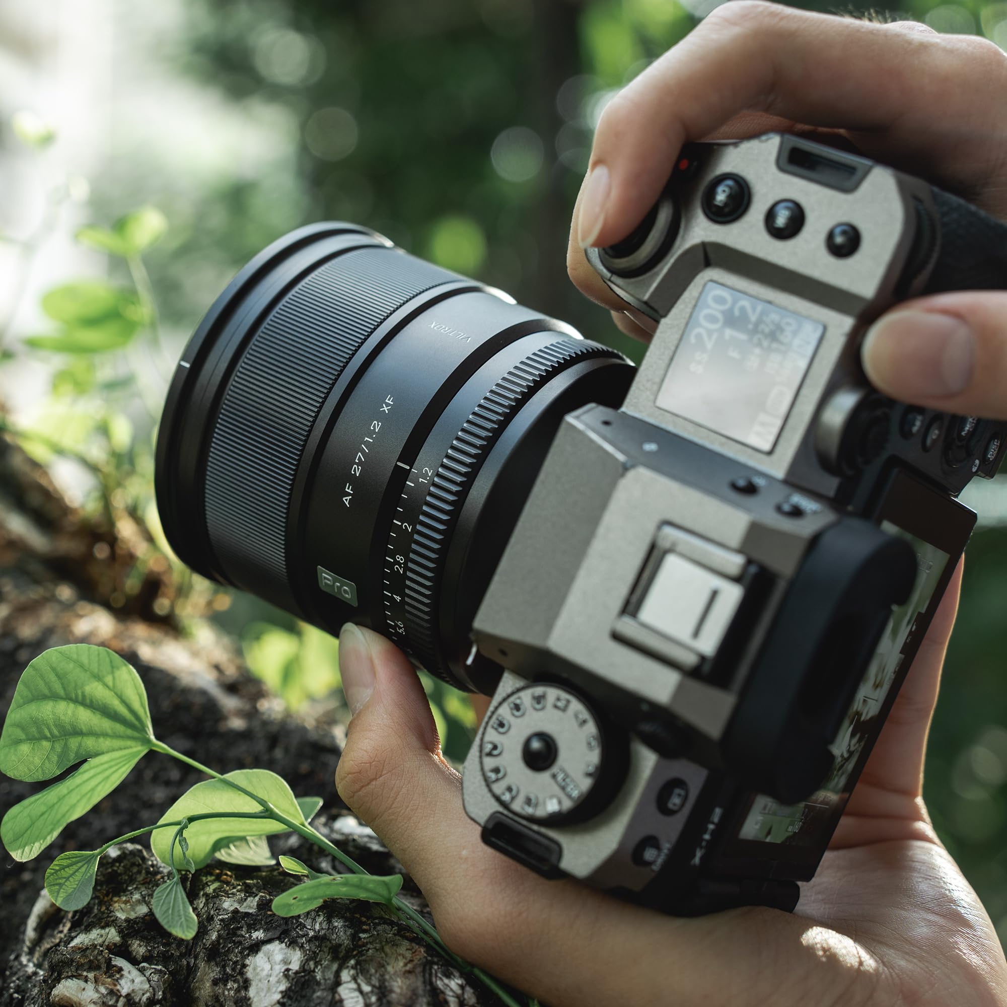 Amazon.co.jp: VILTROX 27mm F1.2Pro Xマウントレンズ AF オート 
