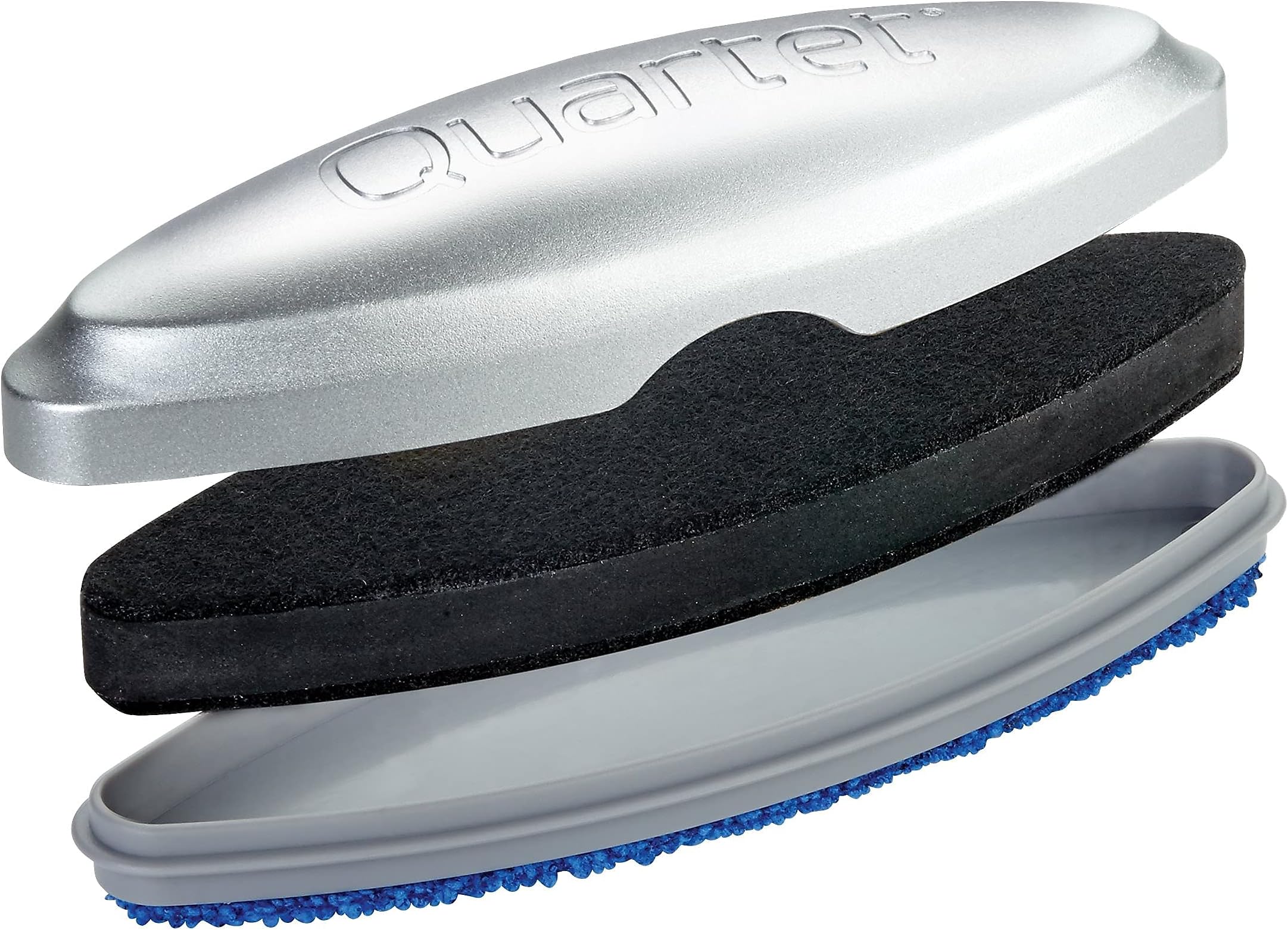 Quartet Glass Board Eraser, Premium, 3in1, 61/2Inchx13/8