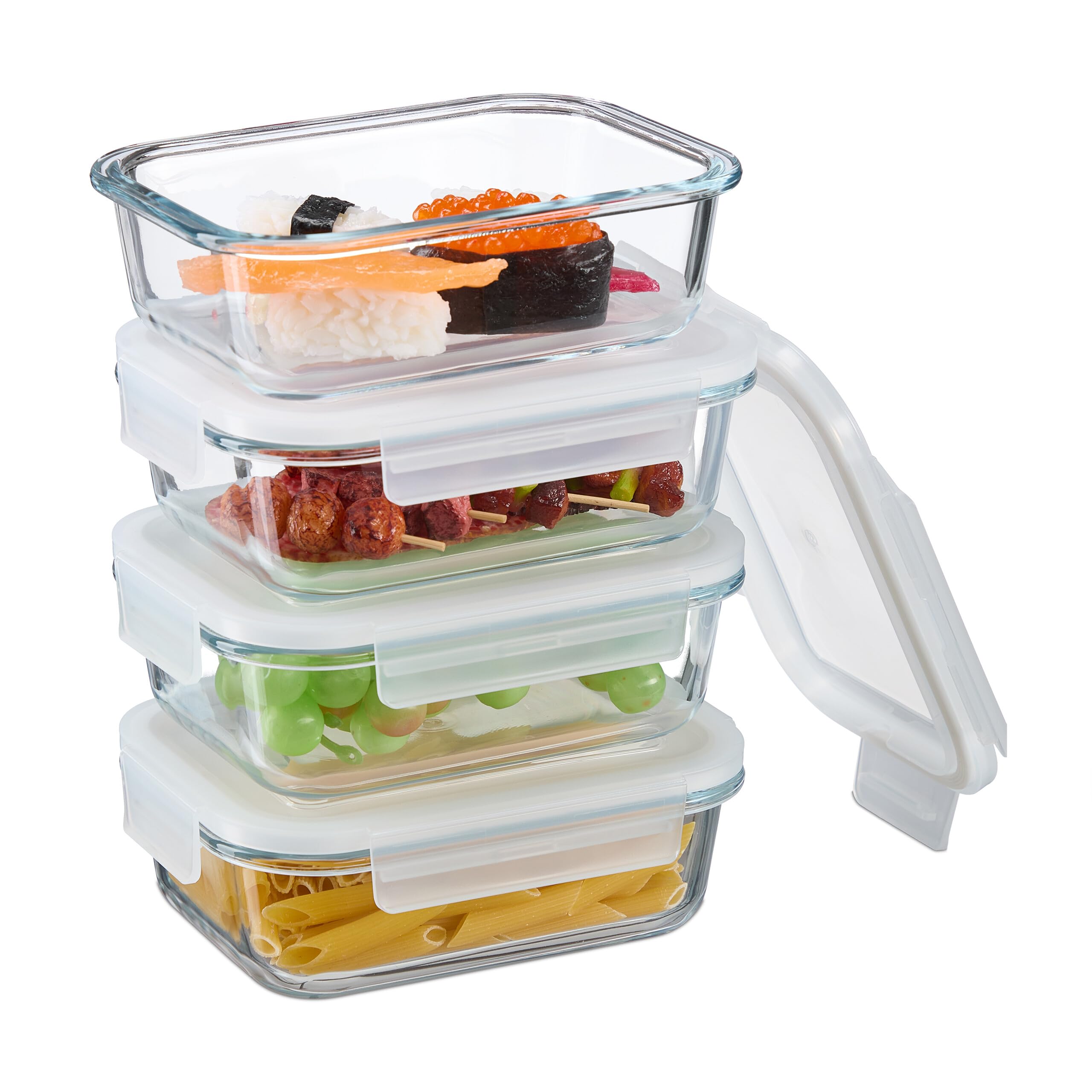 Lock&Lock | Glazen meal prep bakjes | 100% lucht- en waterdicht Lock&Lock | Glazen meal prep bakjes | 100% lucht- en waterdicht