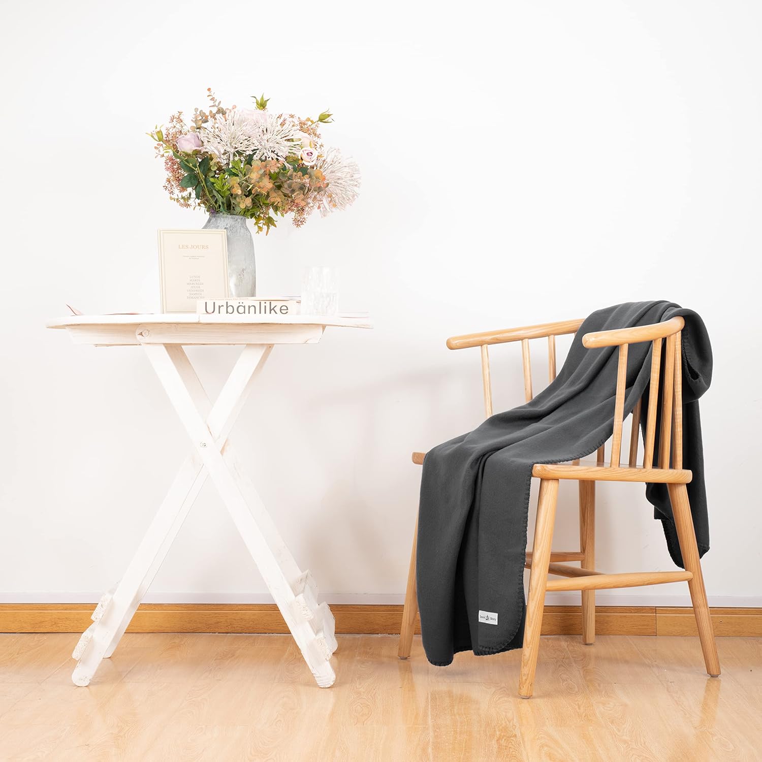 Fleece Throw Blanket Set Bulk for Travel Kids Outdoor Wedding Pet (Assorted #3, Pack of 6 50x60 Inches) - Image 6