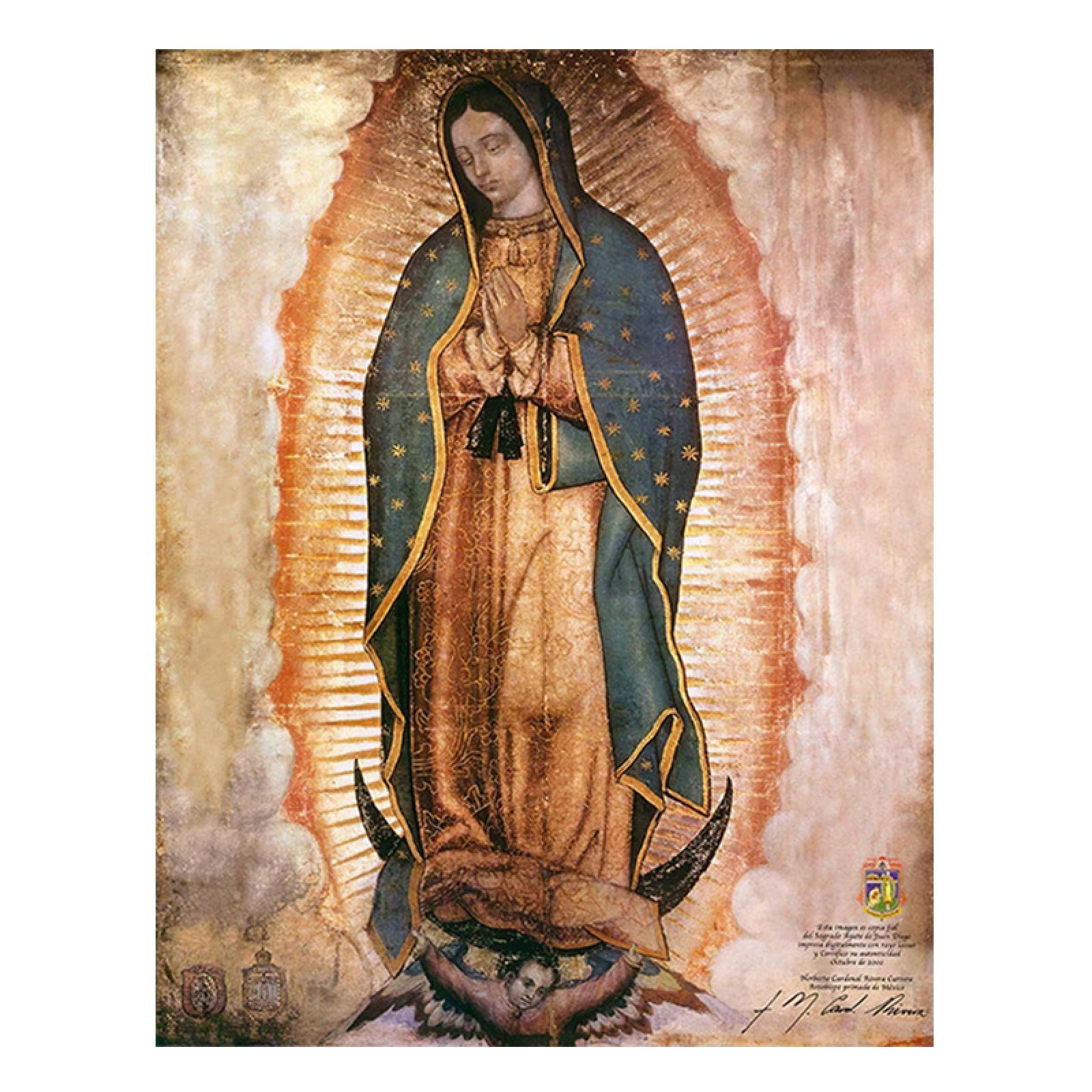 Cuadros Decorativos El día de la Virgen de Guadalupe en México Pósteres e impresiones Arte de la pared Retrato Imágenes para la decoración del hogar 50x70cm (20x28in) Sin marco