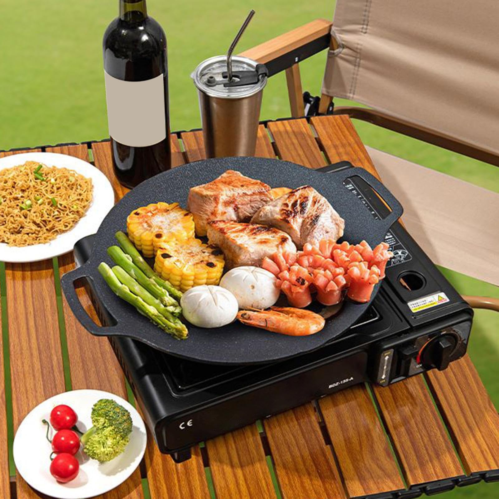 Réchaud Cuisson Brûleur De Cuisinière Allumage Automatique Contrôle Précis