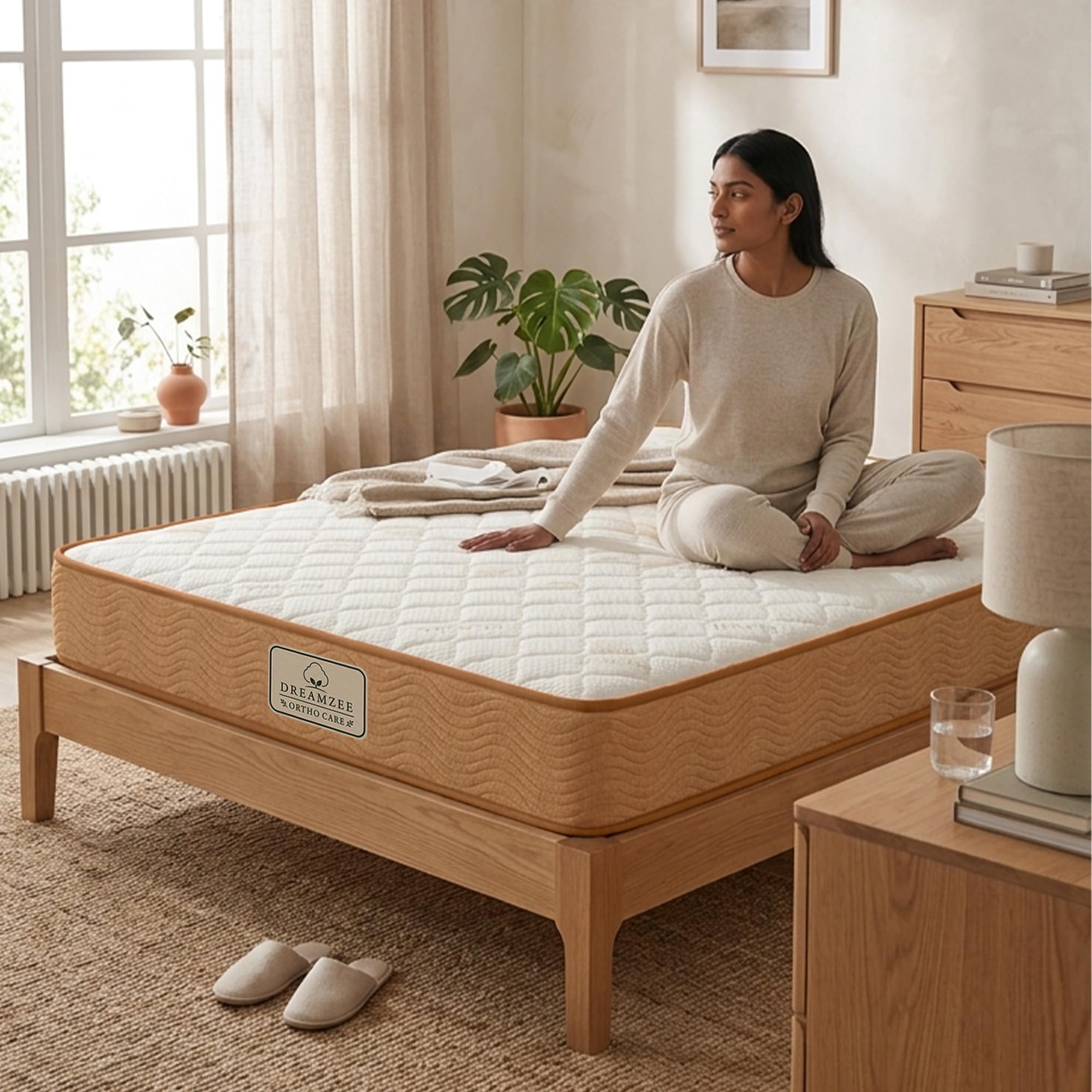 DREAMZEE Ortho-Care™ 100% Natural Latex Mattress | Medium Comfort