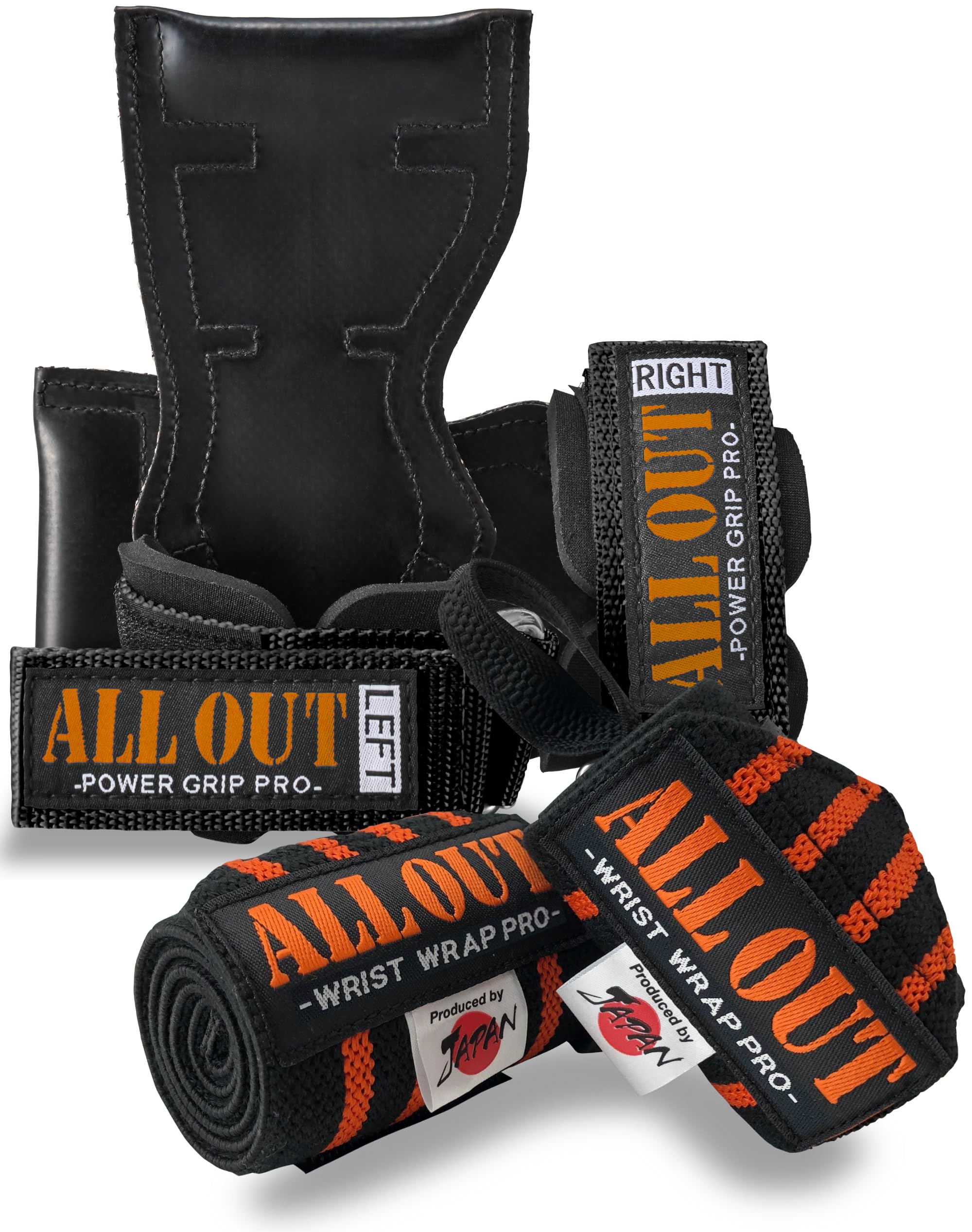 Amazon | ALLOUT パワーグリップ プロ (オレンジ, XLサイズ)+ ALLOUT