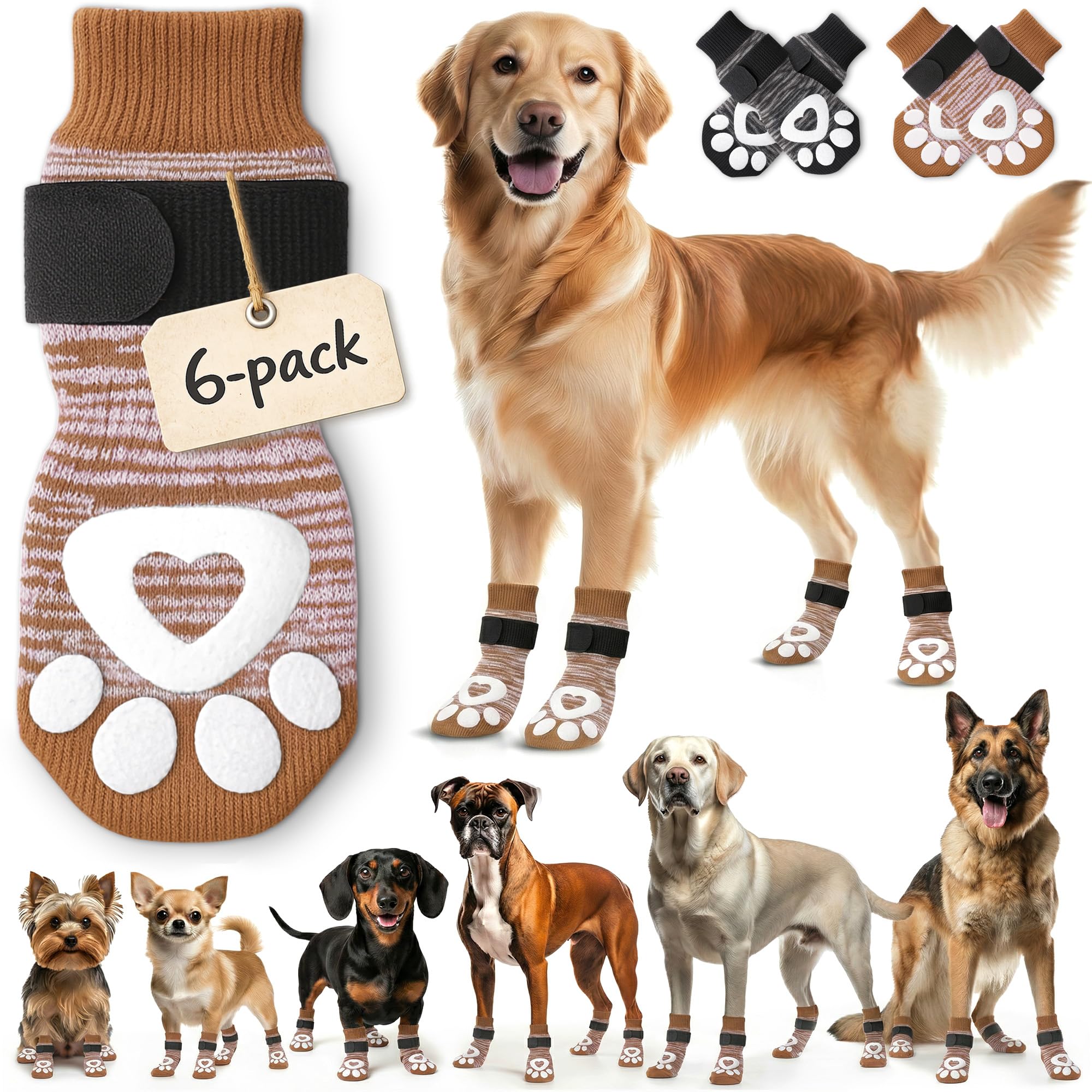 bixie Anti Slip Dog Socks