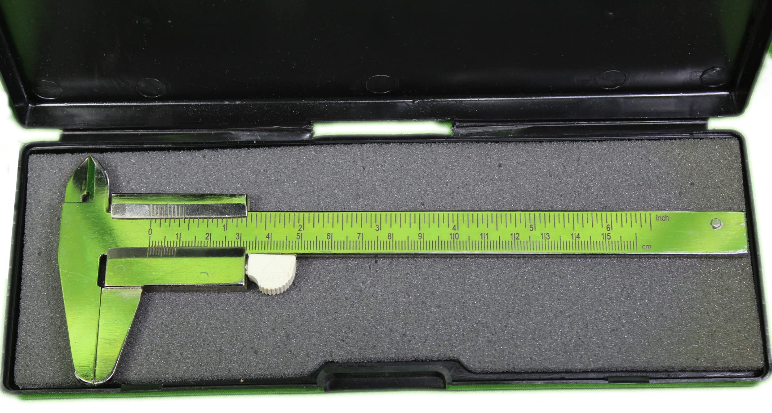 Labworld Ime Vernier Caliper Slider type with Plastic case Nickelled Metal Measures upto 15cm and 25cm long for Measurement of round objects and Depth in Professional Industrial,Home or General use (B097533CZN) Amazon Price History, Amazon Price Tracker