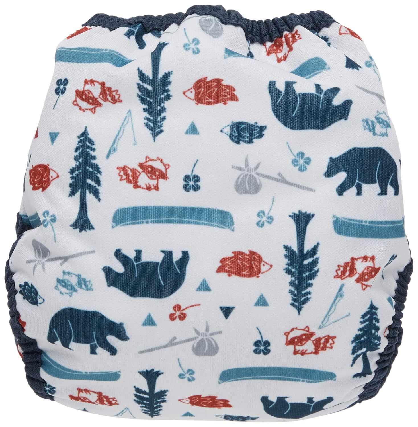 Thirsties Duo Wrap Cloth Diaper Cover, Snap Closure, Adventure Trail Size One (6-18 lbs) : Clothing, Shoes & Jewelry