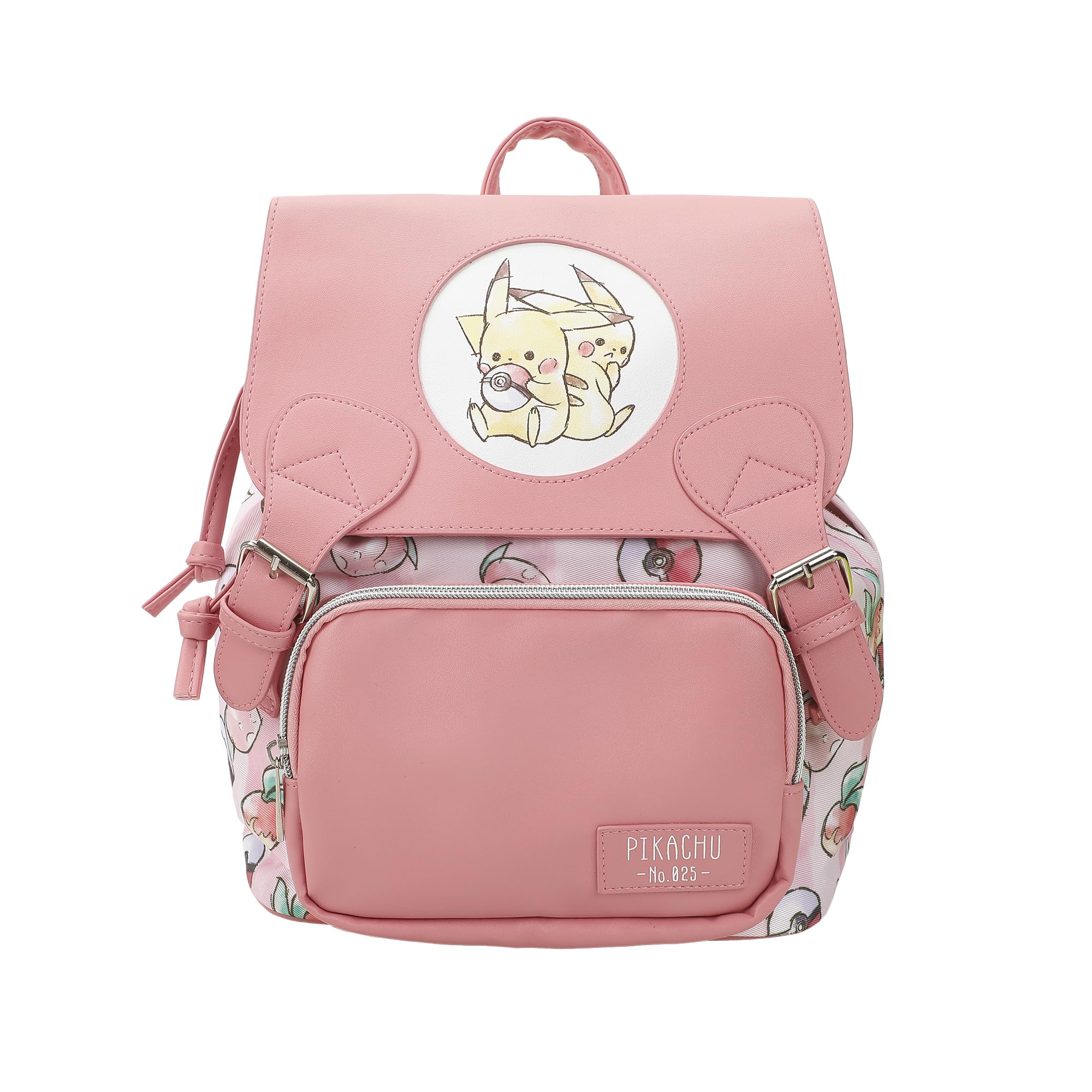 Pokémon Pikachu & Poké Balls Pink 10" Adult Mini Rucksack