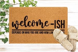 Funny-Welcome-Doormat: A Coir Doormat That's Both Funny and Functional