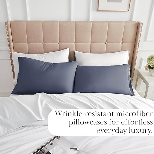 Miniatura 220 de Southshore Fine Living, Inc. Juego de 2 fundas de almohada de tamaño estándar, se adapta a almohadas de tamaño matrimonial, individual, queen, 10