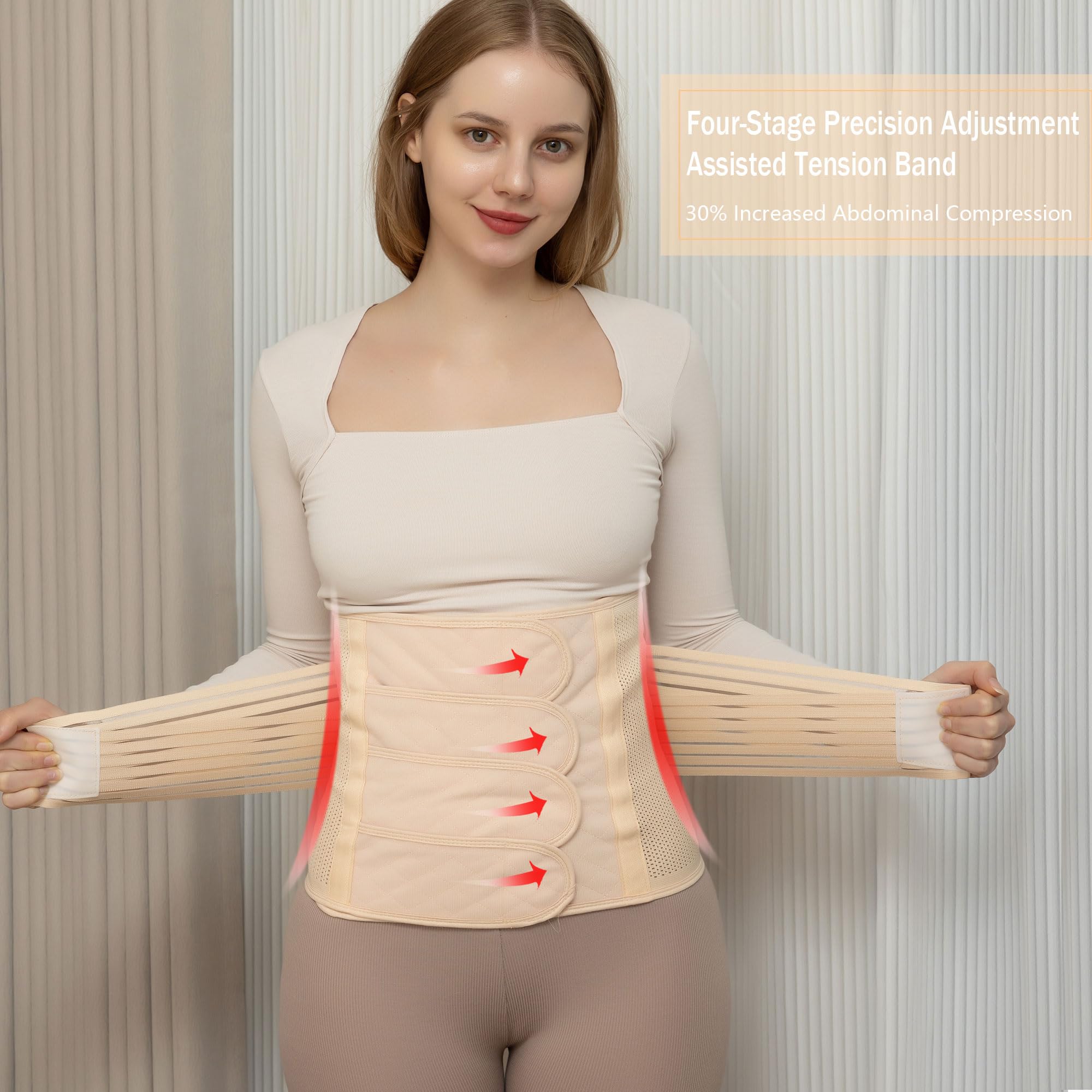 Snapklik Taynoes 2 In 1 Postpartum Waist Binder Recovery Belly