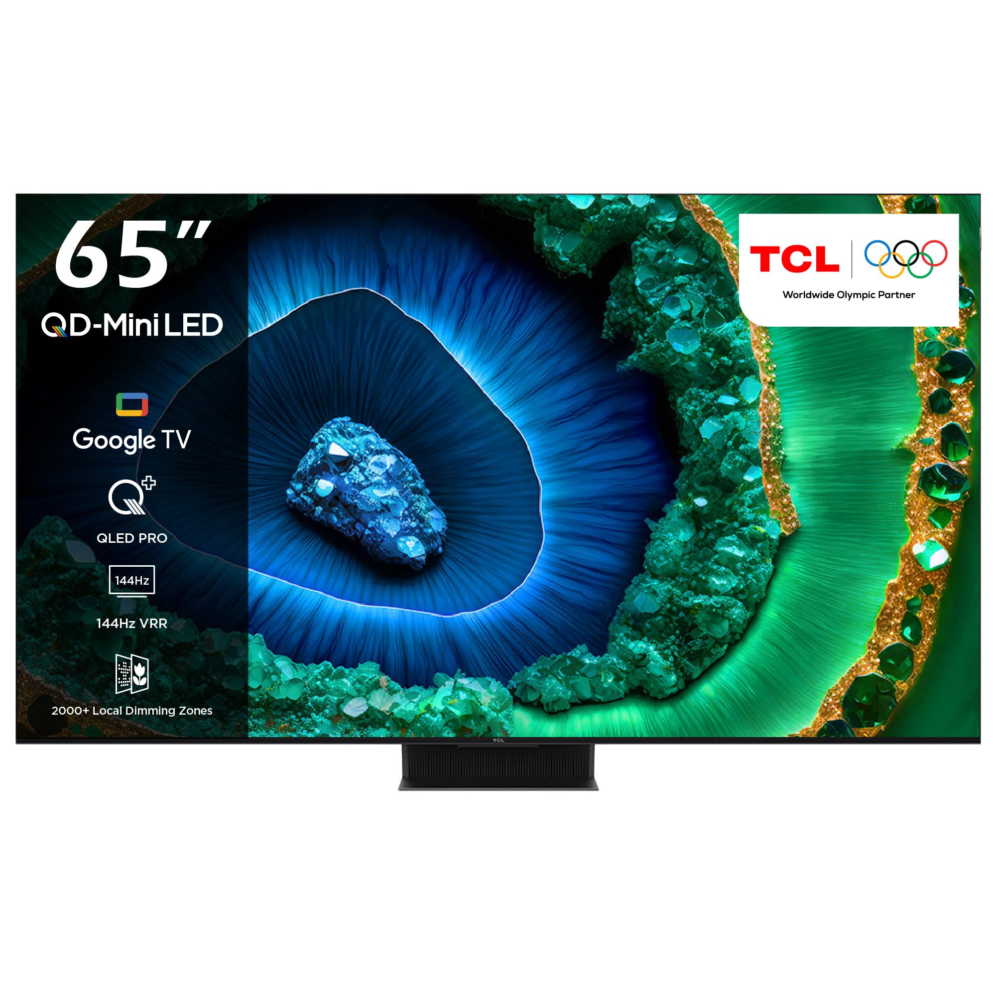 TCL 65C855 Television 65 Inch Smart TV 4K QD-Mini LED HDR 3300nits
