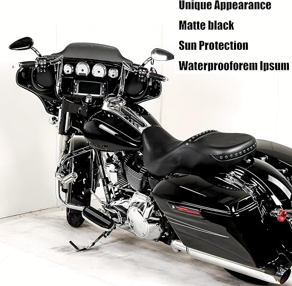 American US Flag Dash Insert Compatiable with Harley Davidson Street Glides 2008-2020 and Harley Davidson Road Glides 2010-2020 Exterior Accessories