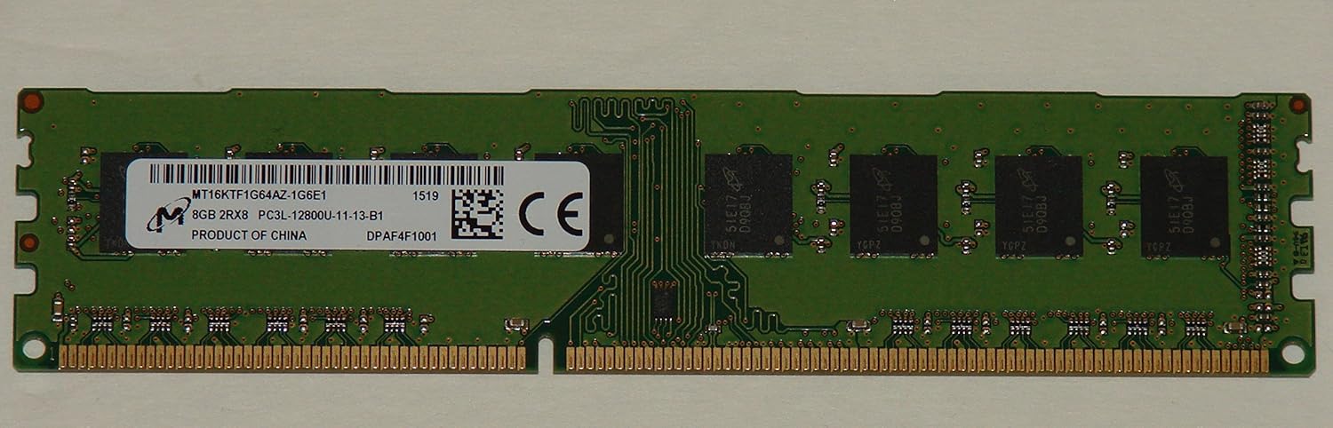 Micron 4GB DDR3 1Rx8 PC3L-12800U MT8KTF51264AZ-1G6P1