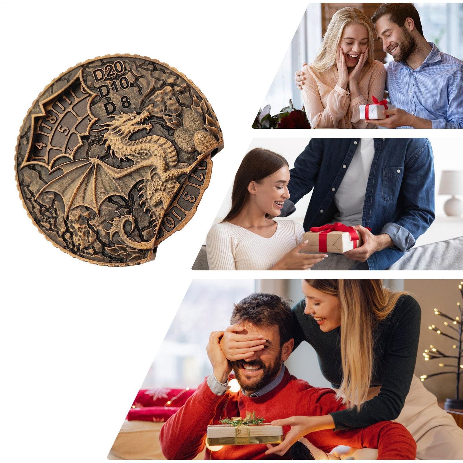 Set di in metallo – 1 spinnatore per monete versatili