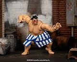 Jada Street Fighter II E. Honda Action Figure - 1:12 Deluxe Toy - 6 inches tall, fully articulated, collector's packaging - 4