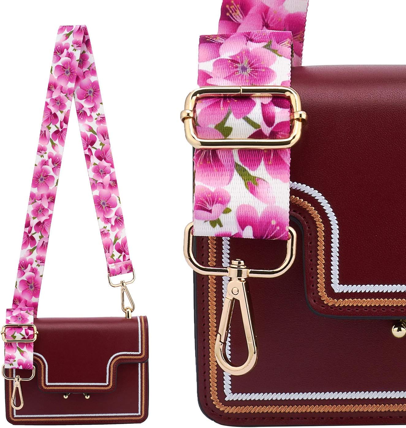 ZOOEASS Wide Shoulder Strap Adjustable Replacement Belt Crossbody Canvas Bag Handbag - Image 4