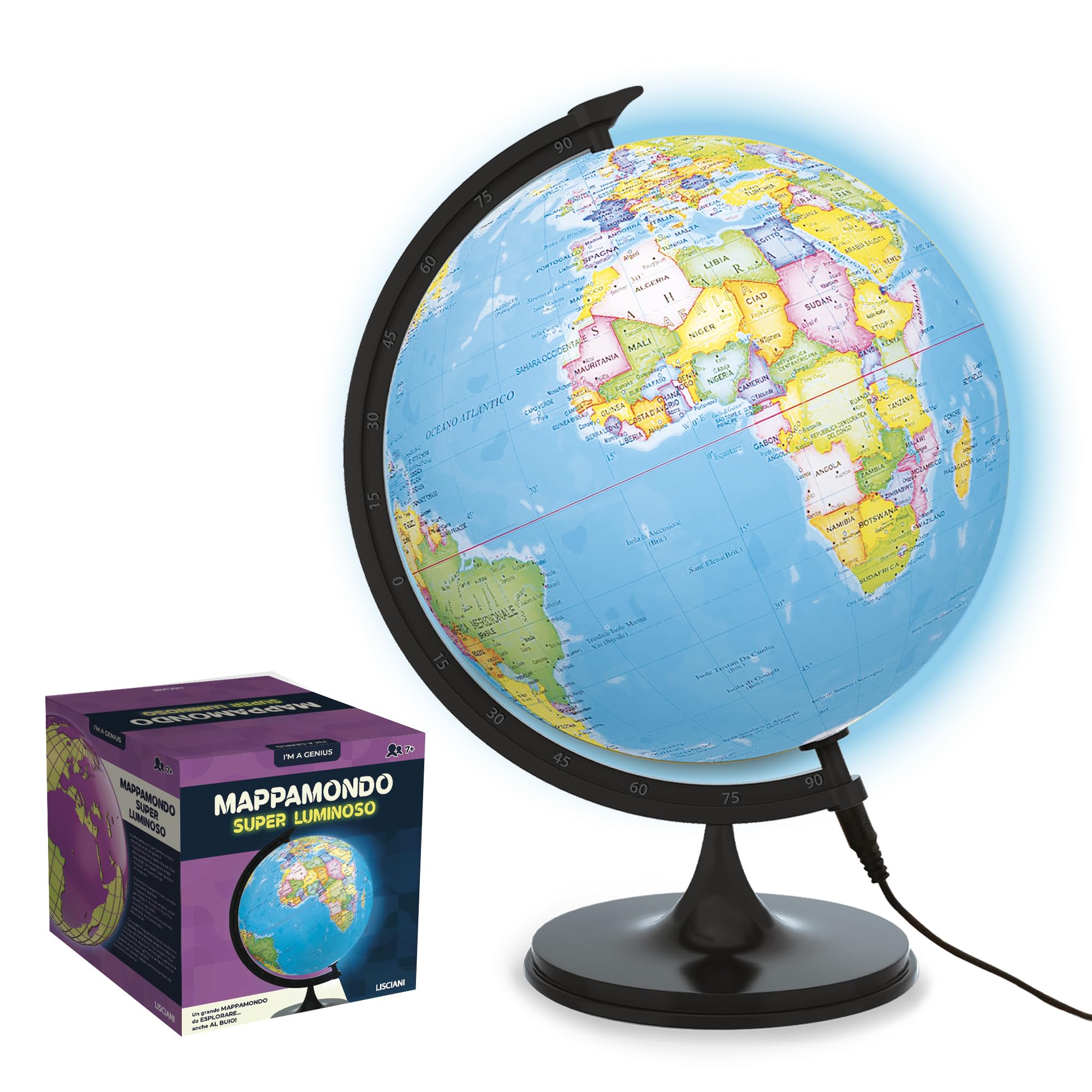 Lisciani Spiele I'm in Genius The Bright Globe, 100101