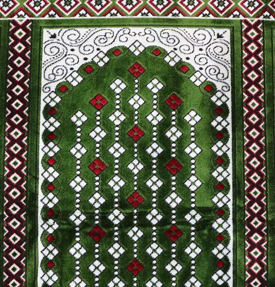 Amazon.com: Modefa Turkish Prayer Rug | Wide 8 Multi Person Velvet