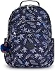 Kipling SEOUL, Large Backpack with Laptop Protection 15 Inch, 44 cm, 27 L, Surf Sea Prt