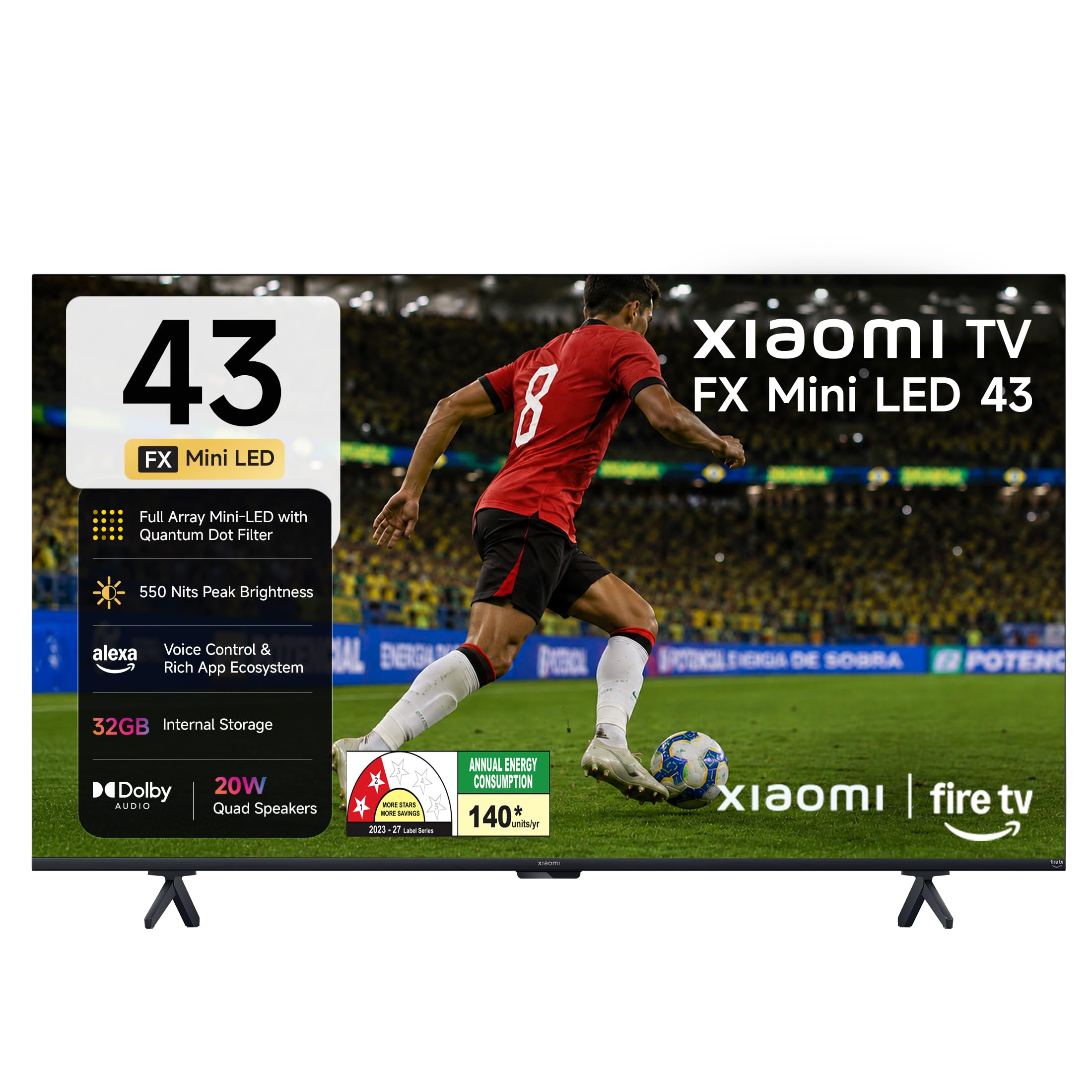 Xiaomi 108 cm (43 inches) Smart TV QD-Mini LED Fire TV L43MC-FSMIN-image-44