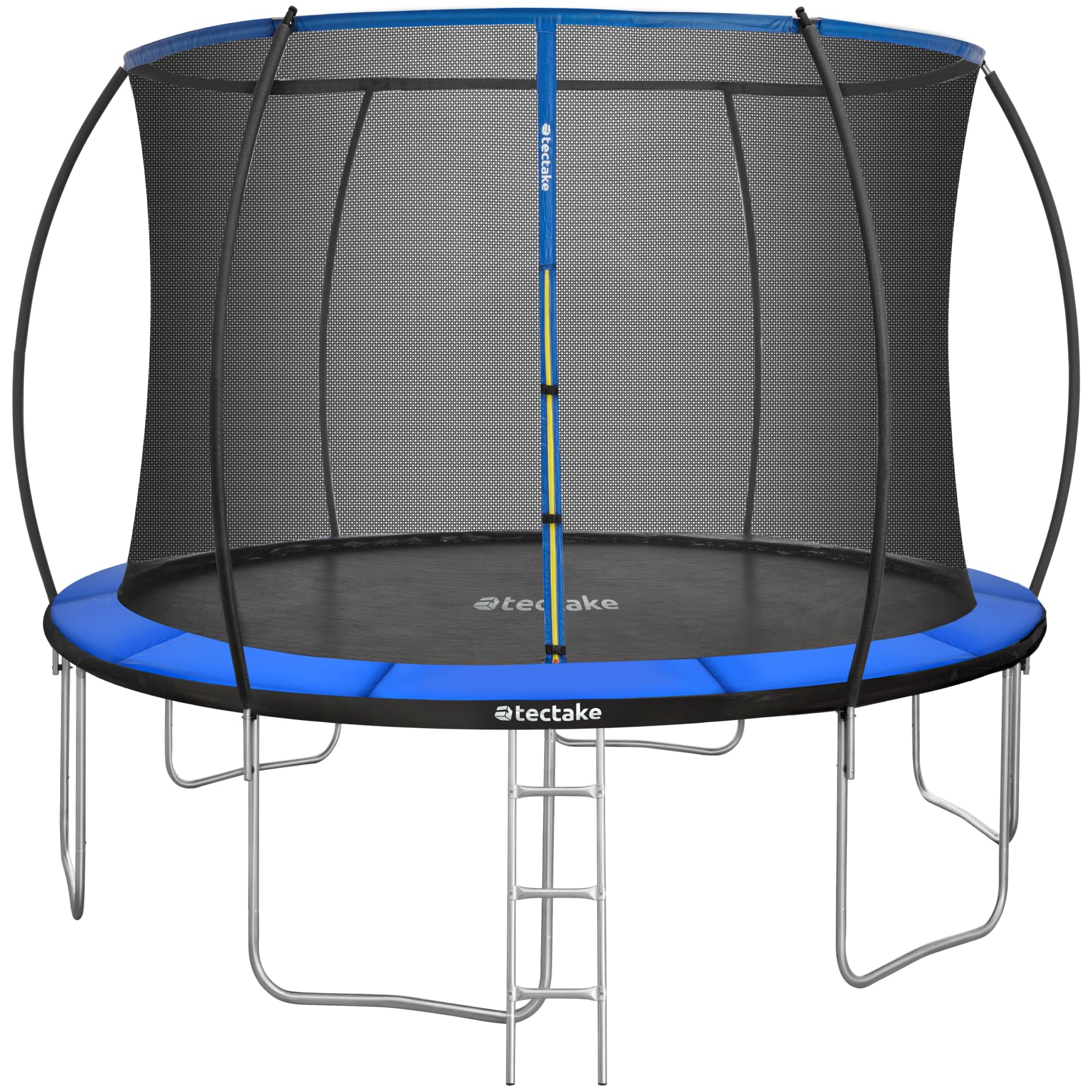 tectake® Cama elástica niños, Red de Seguridad, trampolín para niños, colchoneta para Saltar, Fitness Ejercicio, Saltador niños, colchoneta Saltar Jardin, Escalera, Estructura de Acero