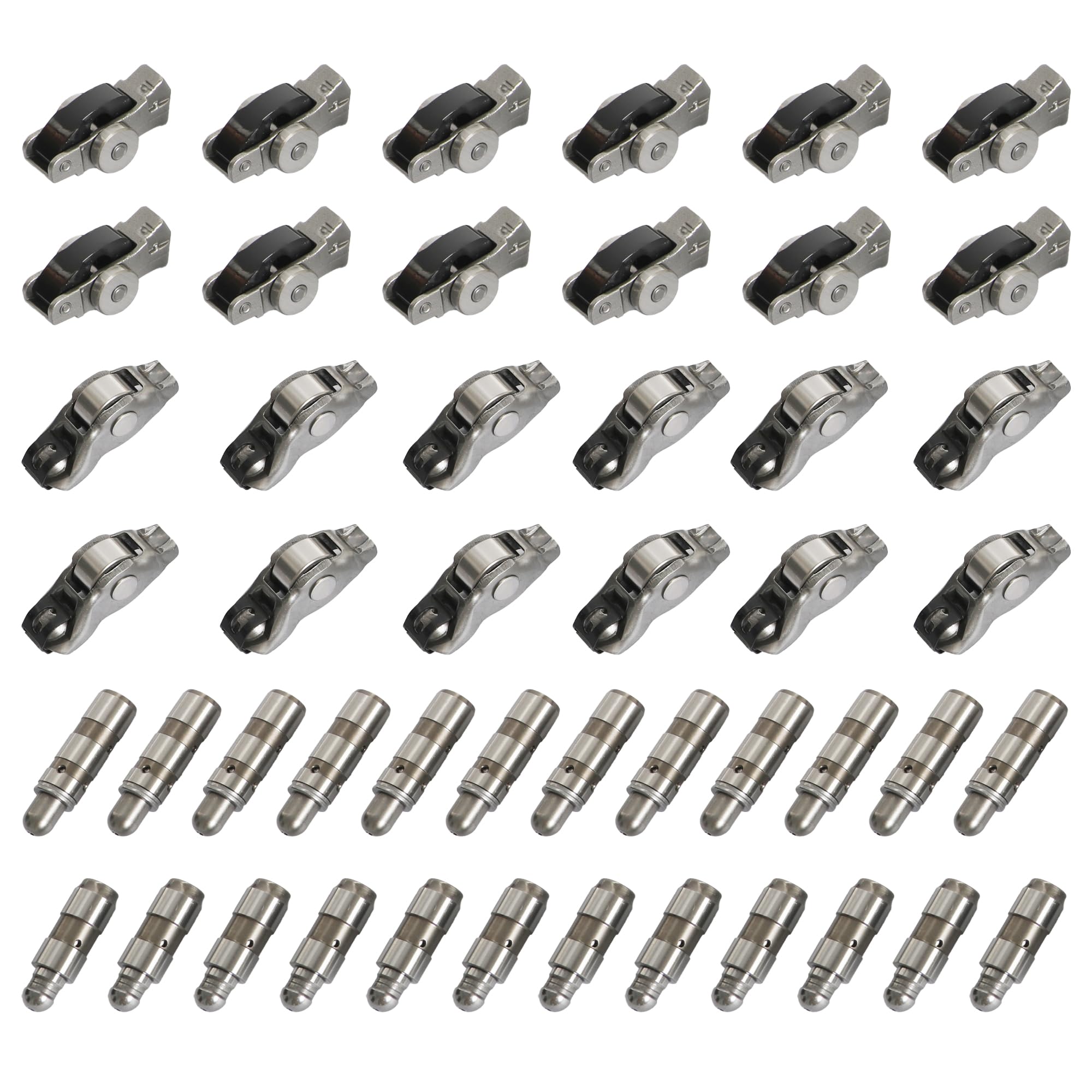 12-PC Rocker Arm & Lifter Kit For 3.6L Pentastar V6 - Fits Jeep, Dodge, Ram, Chrysler 2016-2024 (Repl. #5047979AA)
