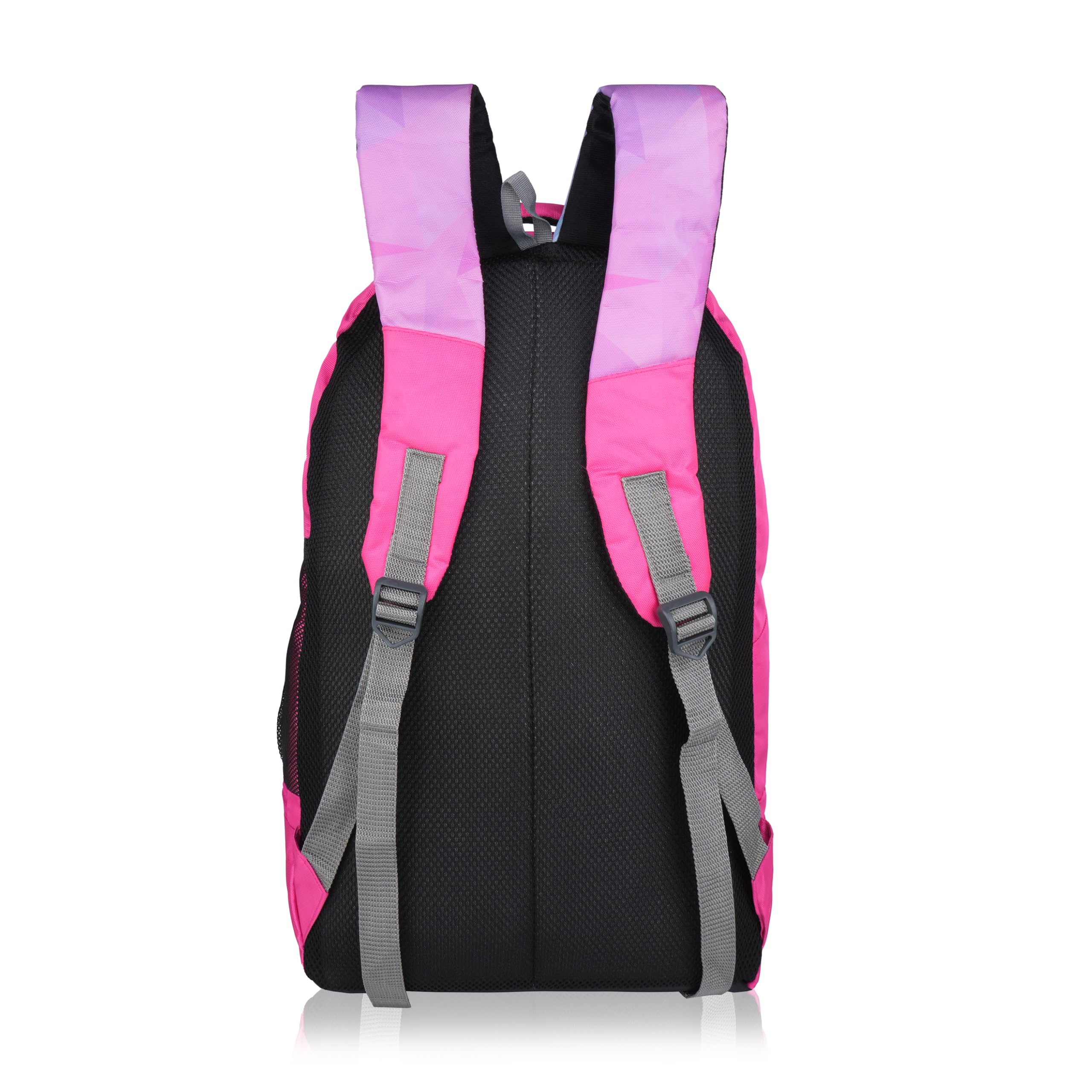 Echo Boomers Follow Your Dreams Sports Backpack with Separate Football Compartment | Student Sports Backpack with Adjustable Straps & Durable Build | Pink