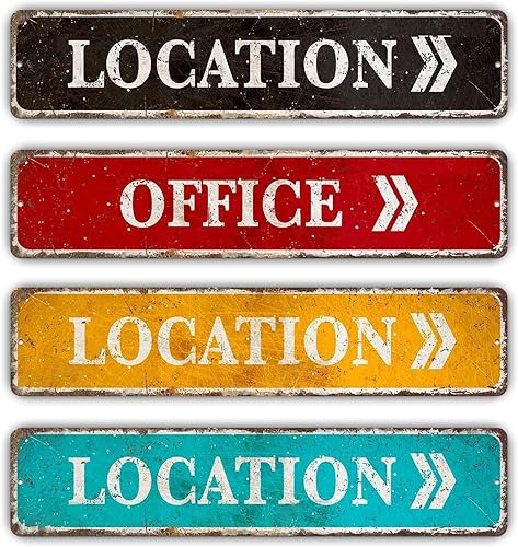 Miniatura 2 de Letrero direccional personalizado, flecha de dirección personalizada, señales de tráfico personalizadas, para uso en interiores y exteriores,