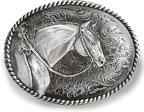 American Quarter Horse Western belt Buckle, unisex buckle