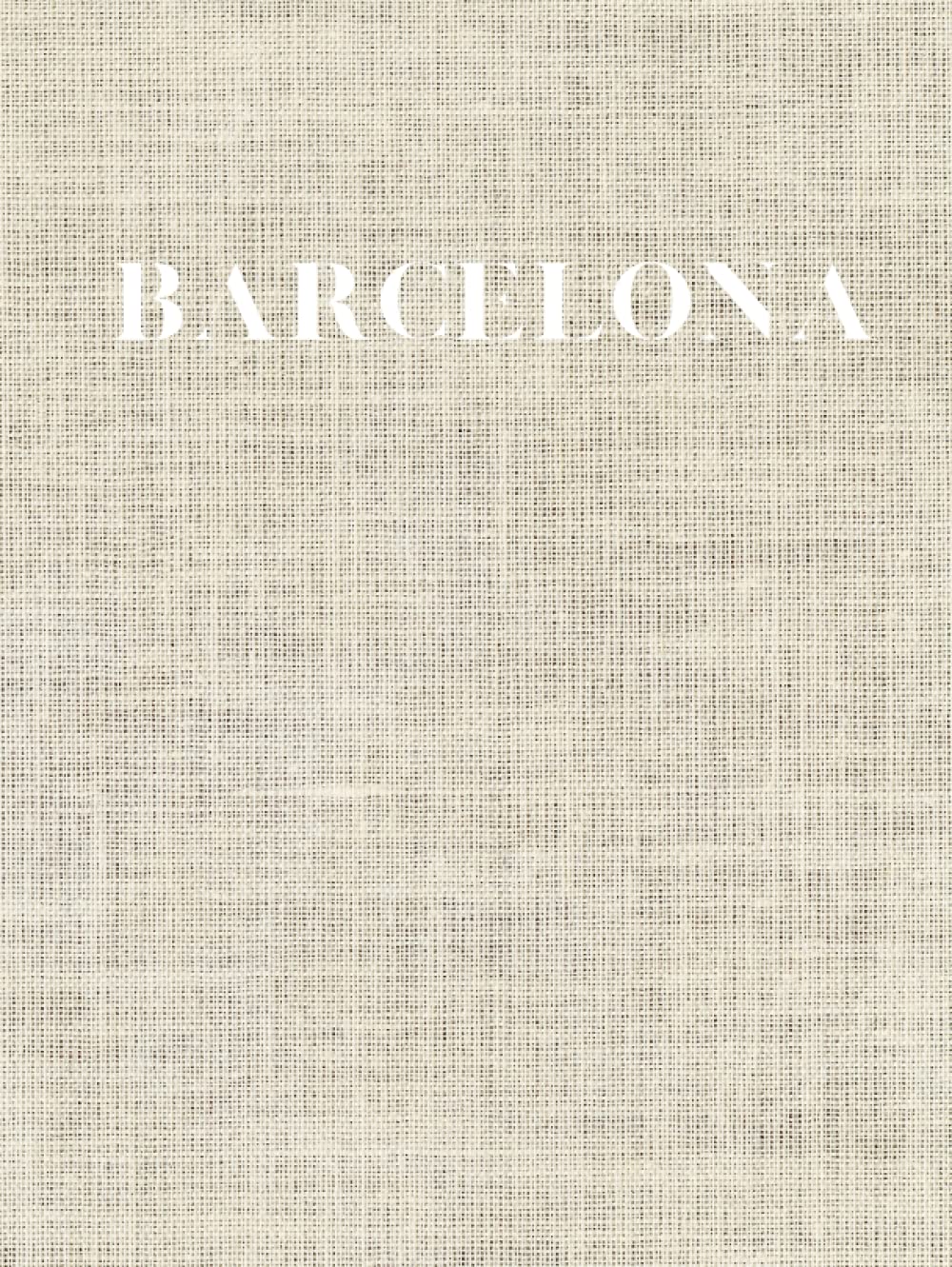 Livre décoratif BARCELONA : faux livre de salon et objet déco étagère