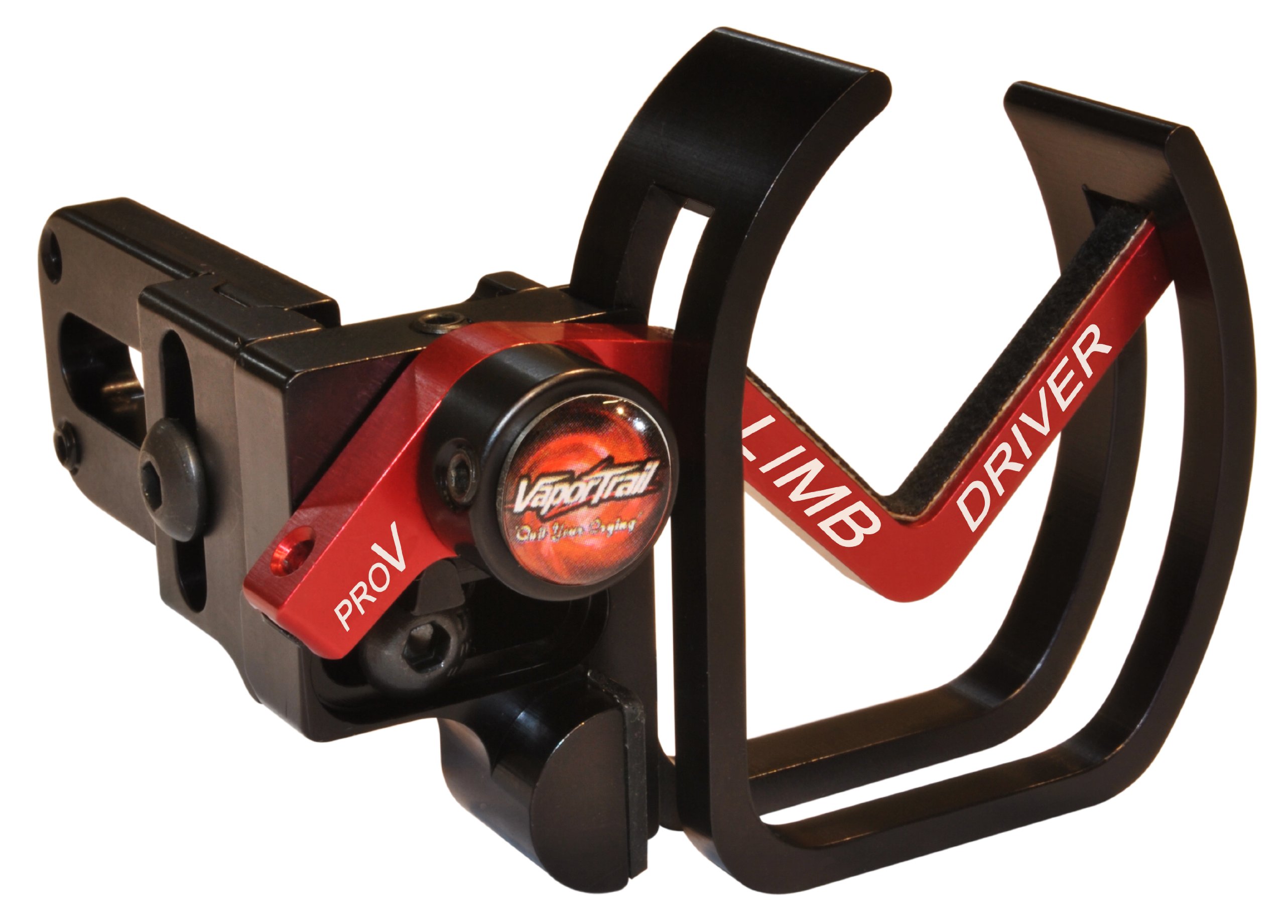 Vapor Trail Archery Limb Driver Pro V LimbDriver Pro V Rest, LH, Black (limbdriver pro v Left Handed)