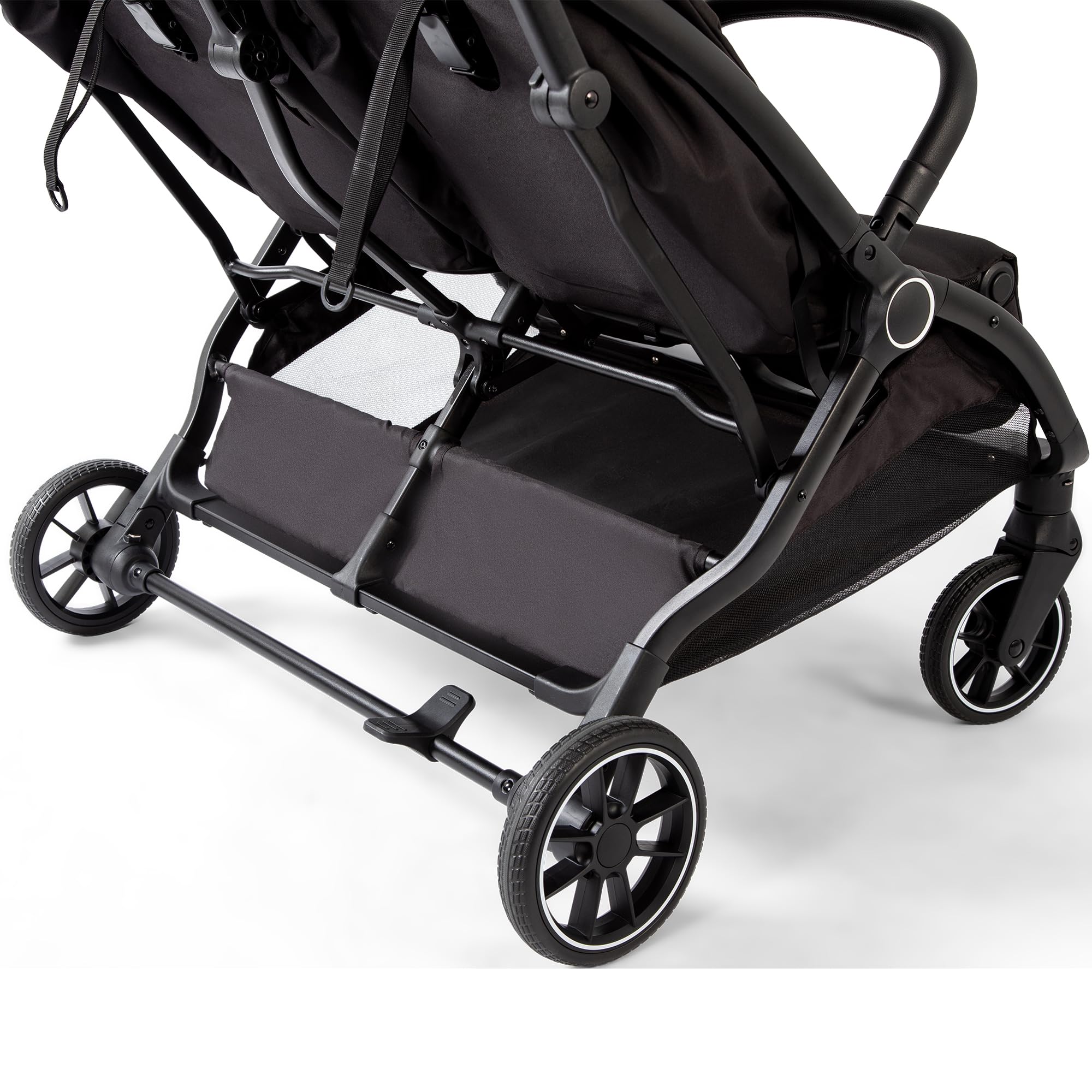 Red Kite Push Me Duet - Passeggino gemellare, colore: Nero