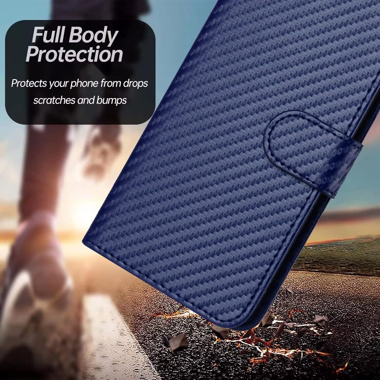 TIANYUE Cover Con Farfalle Per ZTE Blade A72s - Custodia In Pelle PU Con Porta Tessere E Supporto - 6