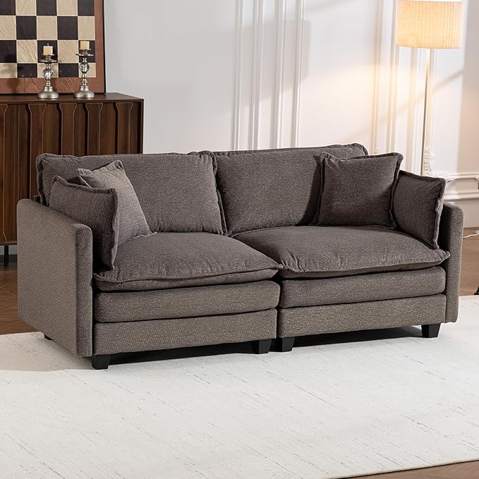 Fachmaih Modular Cloud Couch with Ottoman Review