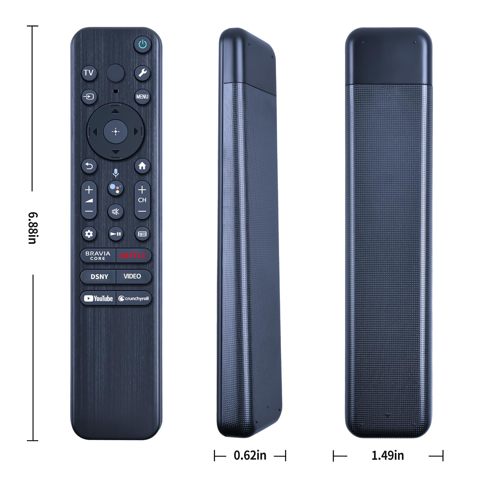 RMF-TX810U Telecomando per TV vocale Sony 2023 4K Bravia Smart TV, compatibile con XR-83A80L XR-85X90L XR-85X93L XR-85X95L XR-98X90L XR55A80CL