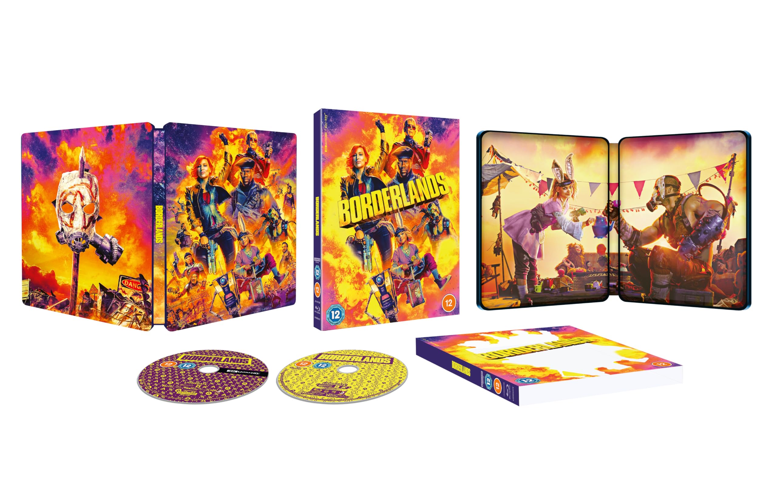 Borderlands 4K UHD Steelbook [Blu-ray] [Region B]