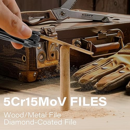 Miniatura 6 de RBLACK Longeron21 Multiherramienta, alicates multiherramienta 21 en 1 con bloqueo de seguridad y tijeras de acción de resorte, juego de múltiples