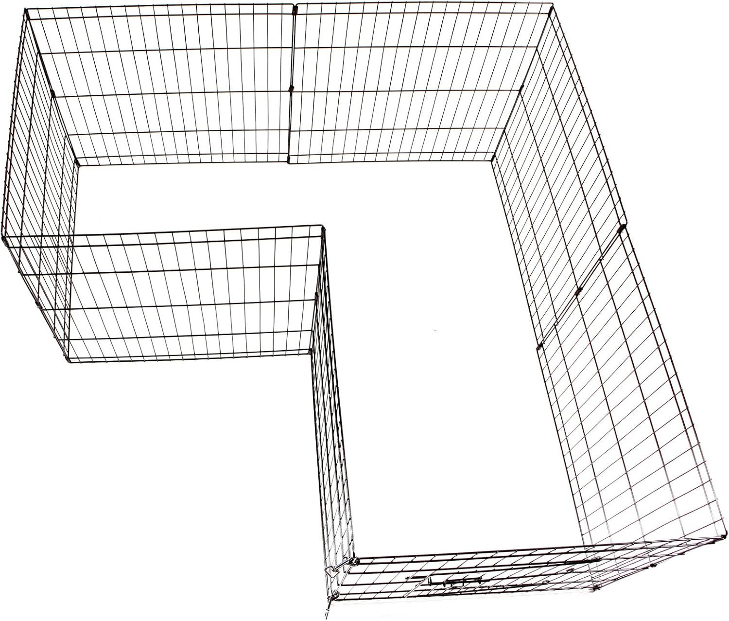 Idealchoiceproduct 42 Inch Pet Playpen Pet Pen Folding Wire Dog