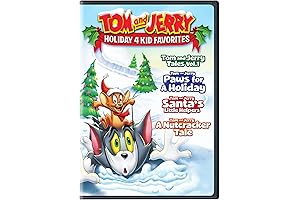 Tom and Jerry Holiday 4 Kid Favorites: The Perfect DVD for Kids this Holiday Season