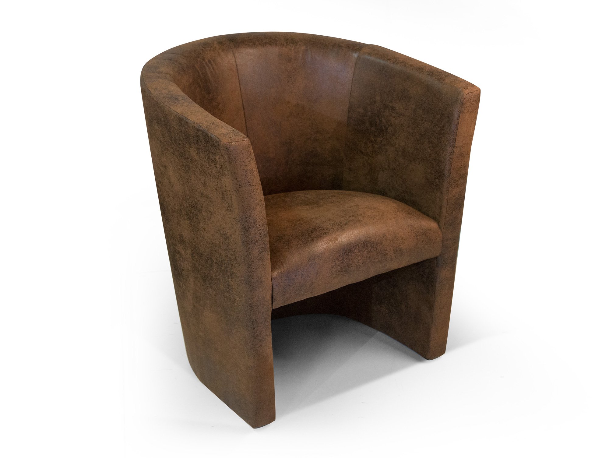 Cocktailsessel Creme Cord | Rückwand-Bezugstoff | 76 cm Höhe