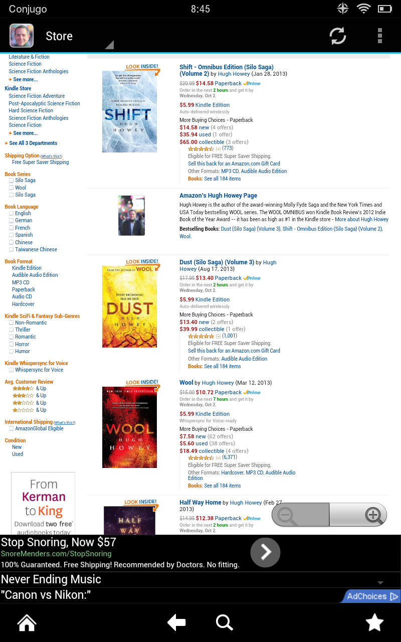 Hugh HoweyAmazon.inAppstore for Android