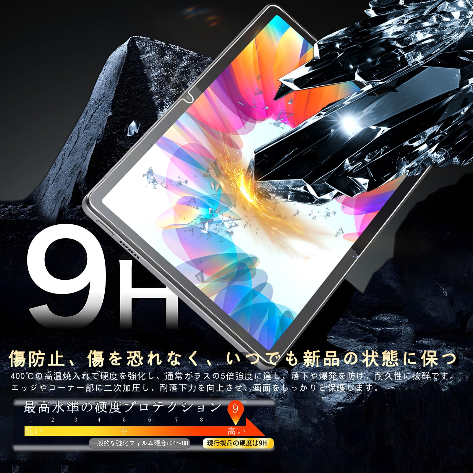 Amazon | 対応 Lenovo Tab M10a 5G LET02 / Tab7 / Tab M10 5G ガラス