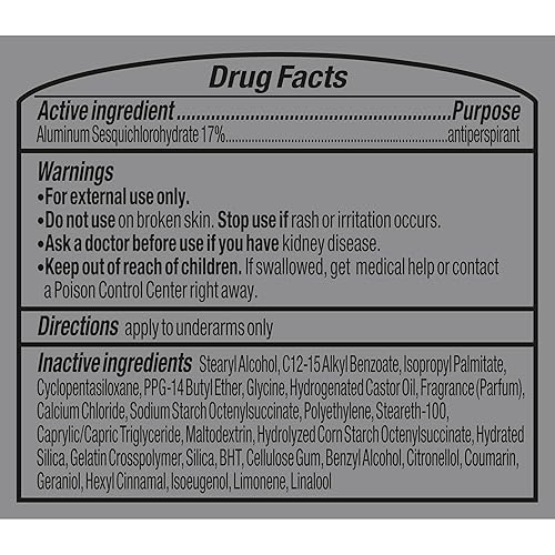 Miniatura 9 de Degree Invisible Solid Deordorant Cool Rush para 96 horas de protección contra el sudor y el olor, protección 5X 1.6 oz