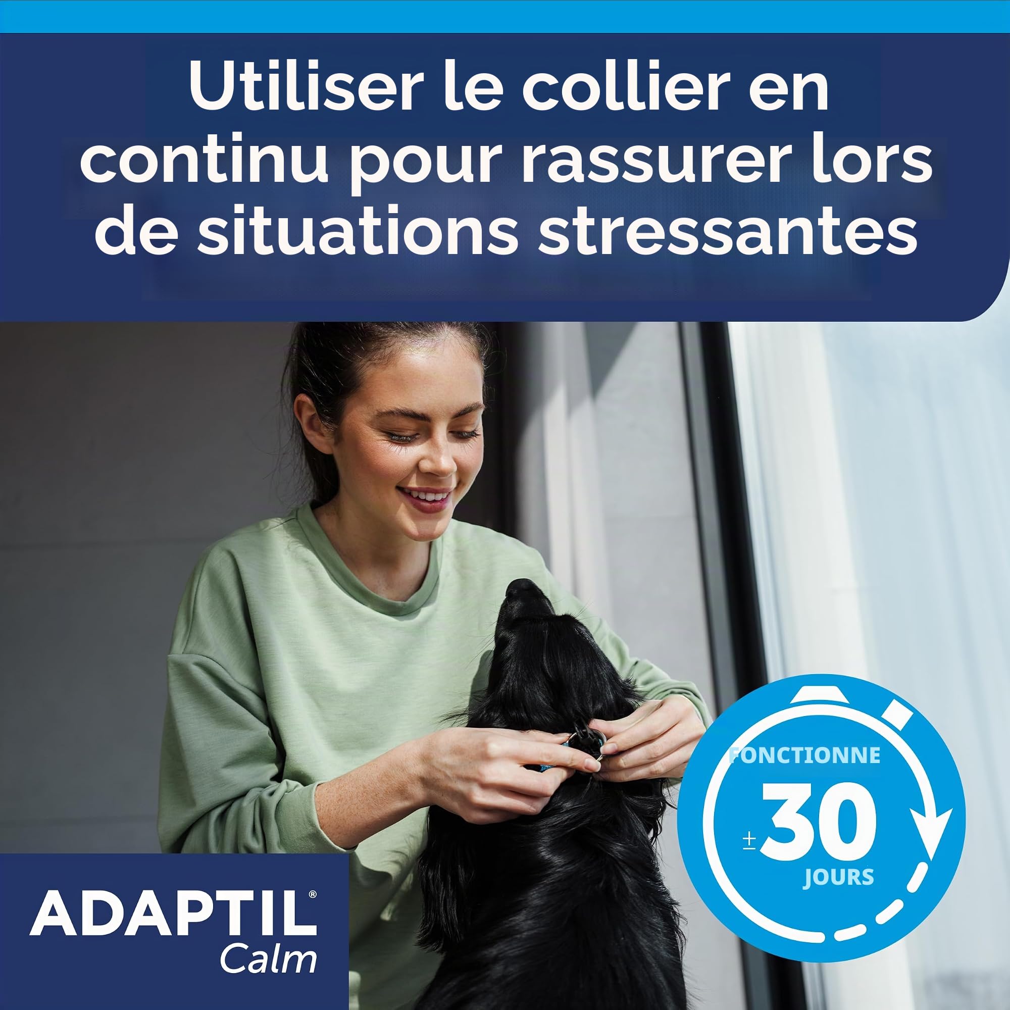Adaptil Calm Collier - Taille S - Collier Anti Stress Chien