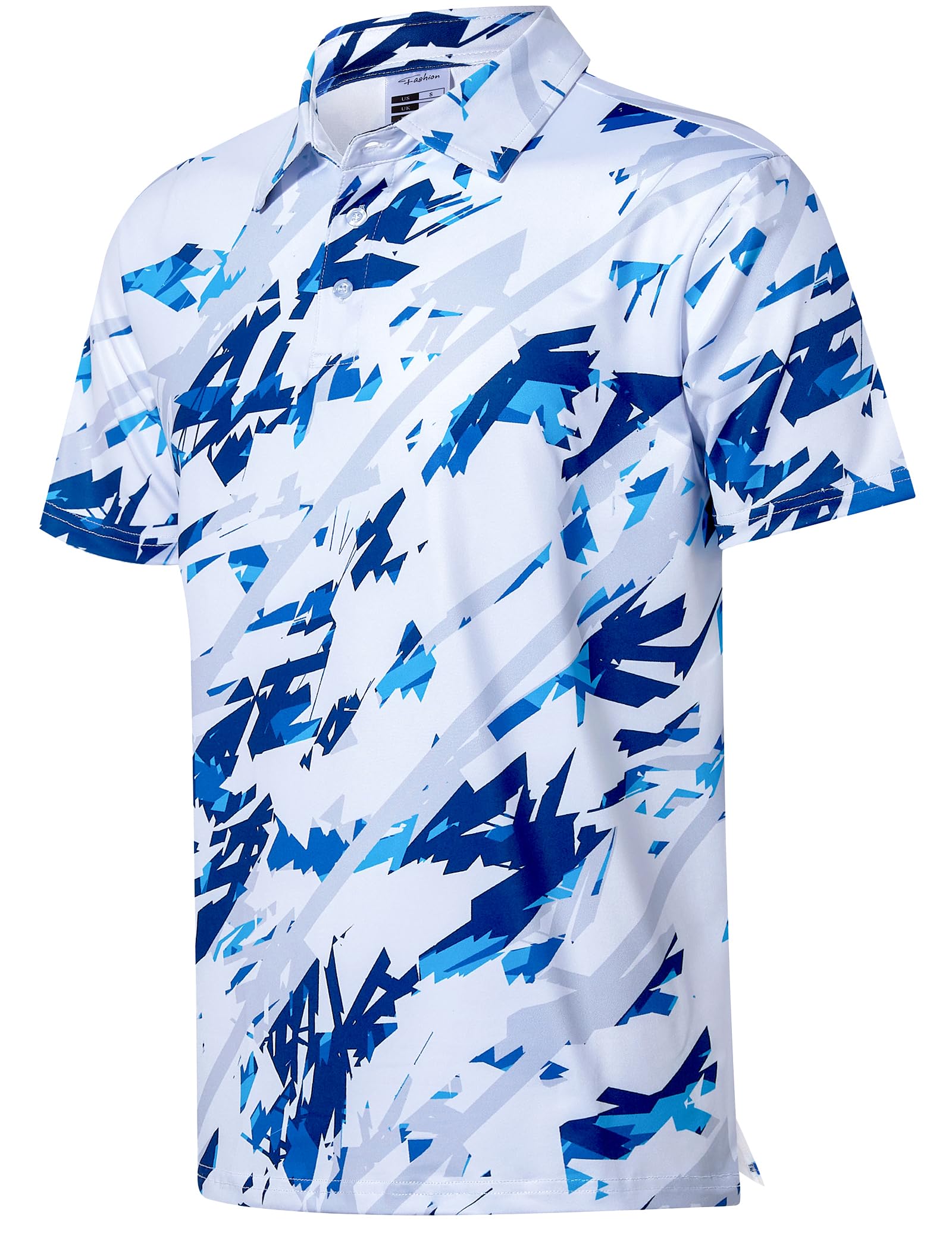 APTRO Men's Golf Polo Shirts Short Sleeve Moisture Wicking High Stretch Outdoors Shirts - 2