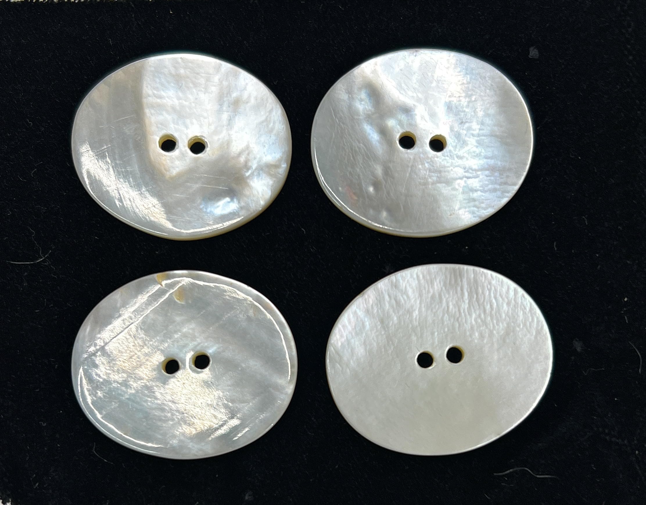 Amazon.com: Katz Mother of Pearl Buttons -1-3/8'x1-1/4'' 37mm