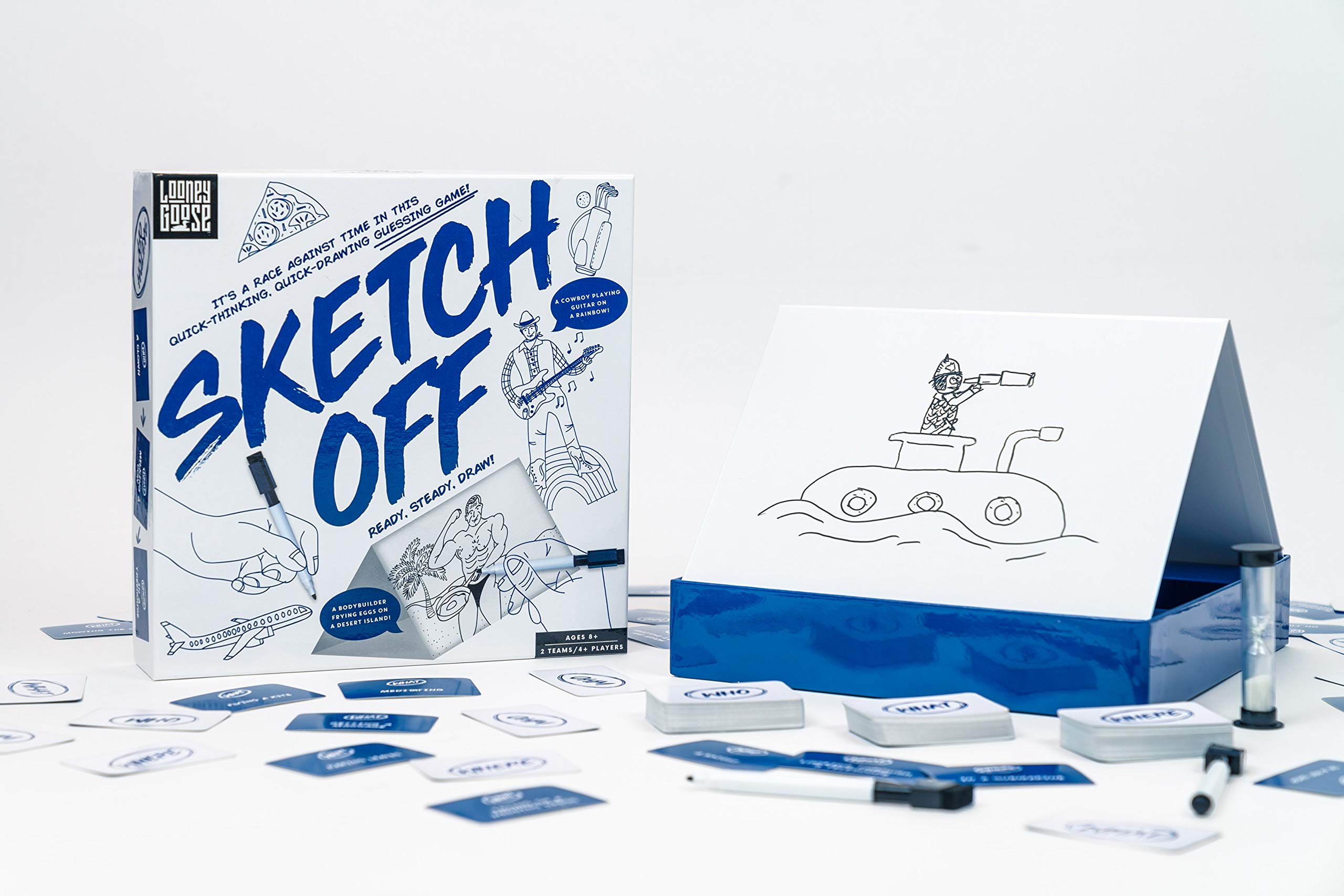 Buy Professor PUZZLE Sketch Off Drawing game The fast paced quick