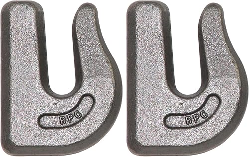Buyers Products B2408W375 3/8"" Welded-on Grab Hook, Regular (Pack of 2)