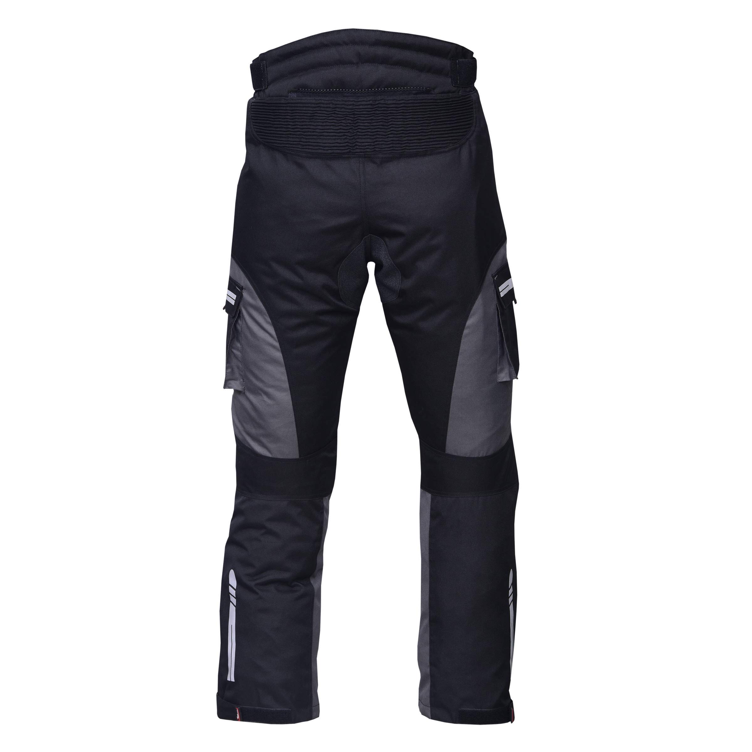 NORMAN Motocyklowe wodoszczelne Cordura, tekstylne spodnie, ochraniacze, odblaski, kolor